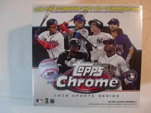 2020 Topps Chrome Update Series MLB Baseball Mega Box 新品・工場未開封｜トレーディングカード　ラフテル