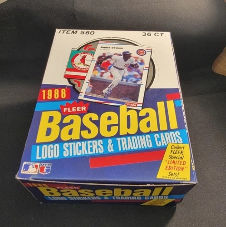 1988 FLEER BASEBALL *** ワックスボックス (36個入り未開封パック) オリジナル所有者｜トレーディングカード　ラフテル 43,560円
