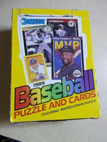 ドンラス 1989 ベースボールワックスボックス、36個入り。グリフィー・ジュニアRCの可能性あり｜トレーディングカード　ラフテル
