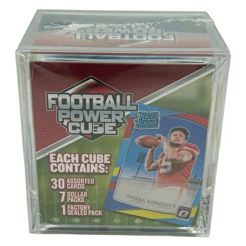 2025 NFL MJ ホールディングス フットボール パワーキューブ スポーツ トレーディング カード 新発売、未開封!|トレーディングカード ラフテル