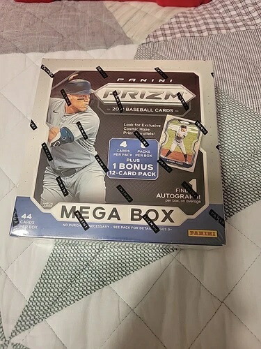 2021 Panini Prizm Baseball Mega Box。新品!工場未開封!1ボックスにサインカード1枚!|トレーディングカード ラフテル