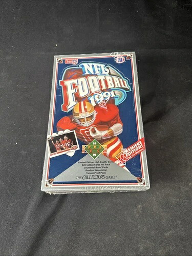 1991年 Upper Deck NFL Football プレミアエディション フルボックス ~ 12枚入り未開封パック 36個|トレーディングカード ラフテル