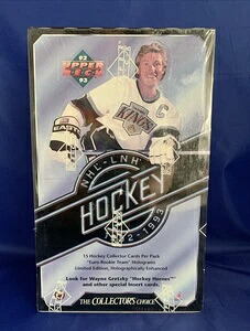 1992-93 アッパーデッキ NHL-LNH ホッケー コレクターズチョイス 工場未開封|トレーディングカード ラフテル