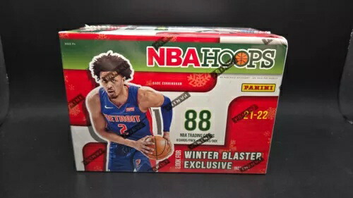2021-22 パニーニ NBA フープス バスケットボール ウィンターホリデー ブラスターボックス 新品未開封|トレーディングカード ラフテル