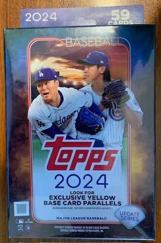 2024 Topps アップデート ハンガーボックス 未開封 - イエローパラレル スケンズ!!! 送料無料｜トレーディングカード　ラフテル