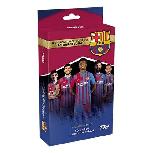 2021-22 Topps FCバルセロナ オフィシャルチームセット 工場未開封 新品 21TOSFCBTS｜トレーディングカード　ラフテル