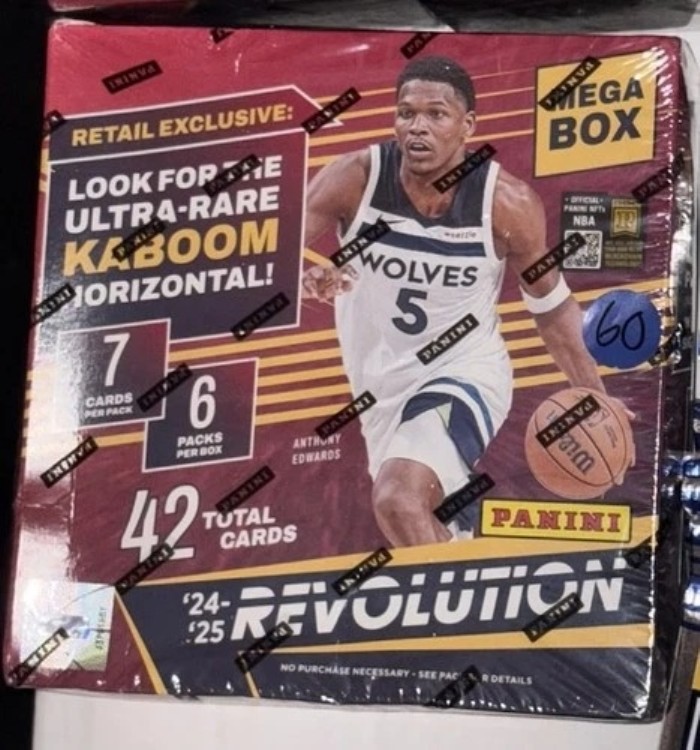 2024-25 パニーニ レボリューション NBA バスケットボール メガボックス 工場未開封 カブーム|トレーディングカード ラフテル
