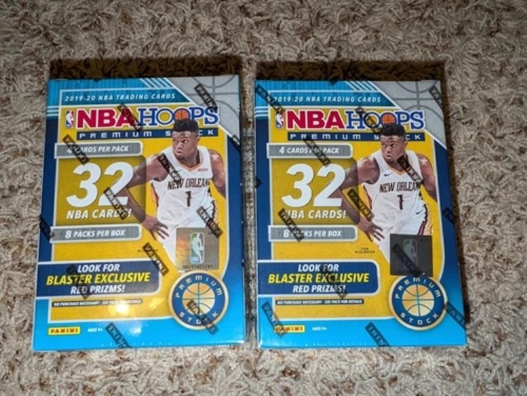2個セット - 2019 Panini NBA Hoops プレミアムストック ブラスターボックス レッド プリズム 未開封|トレーディングカード ラフテル