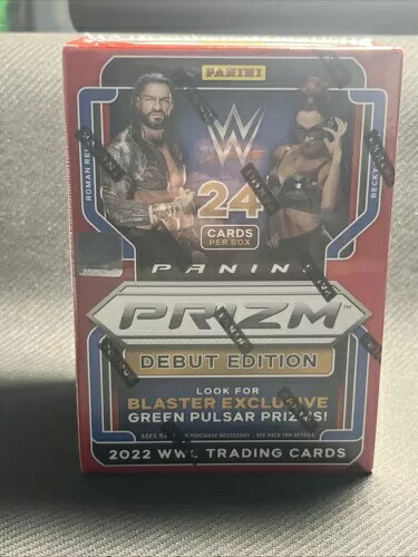2022年 パニーニ プリズム WWE レスリング デビューエディション 工場未開封 ブラスターボックス｜トレーディングカード　ラフテル
