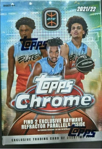 2021-22 TOPPS クローム オーバータイム エリート OTE バスケットボール シールド ブラスターボックス|トレーディングカード ラフテル
