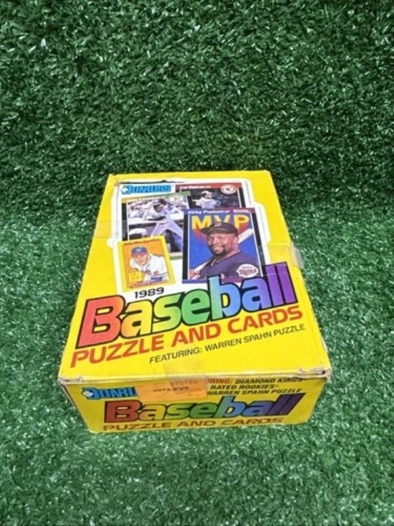 1989年 Donruss 野球ワックスボックス - 工場未開封 36パック MLB Griffey Jr RC Auc1|トレーディングカード ラフテル