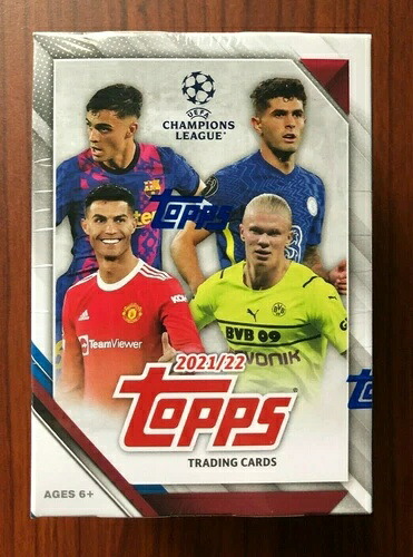2021-22 Topps UEFAチャンピオンズリーグ サッカー トレーディングカード ブラスターボックス - 未開封｜トレーディングカード　ラフテル