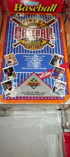 1992年 UPPER DECK MLB BASEBALL 未開封ボックス テッド・ウィリアムズのヴィンテージラストボックスを探せ|トレーディングカード ラフテル