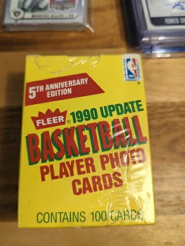 Fleer 1990 アップデート バスケットボール アップデートセット 工場未開封ボックス|トレーディングカード ラフテル