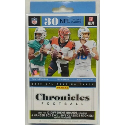2020 パニーニクロニクルズ NFL フットボール ハンガーボックス 新品 工場未開封 カード30枚|トレーディングカード ラフテル