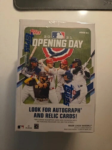 2021 Topps 開幕戦ベースボール 未開封 ブラスターバリューボックス｜トレーディングカード　ラフテル