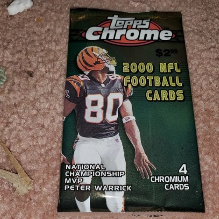 2000 Topps クローム フットボールカードパック POS.ルーキー-リフレクター+無料ブレイディカード|トレーディングカード ラフテル