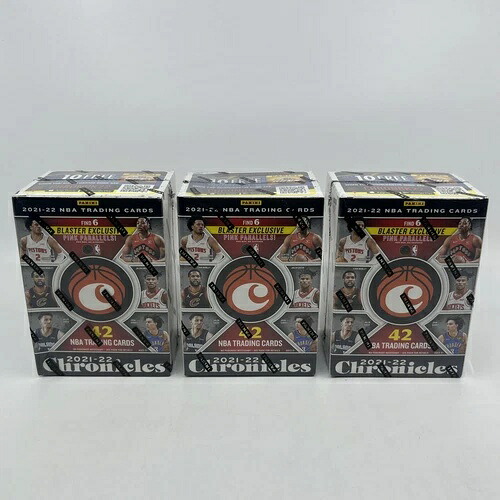 2021-22 パニーニ クロニクルズ バスケットボール NBA 42 カードブラスターボックス - 新品未開封|トレーディングカード ラフテル