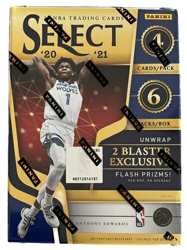2020-21 パニーニセレクト NBA バスケットボール ブラスターボックス 新品、工場未開封 (B229)|トレーディングカード ラフテル