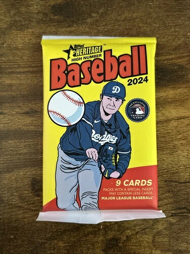 2024 Topps Heritage High Number Hobby Box - 7パック入り 新品・未開封｜トレーディングカード　ラフテル