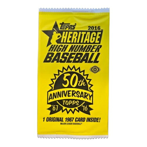 2016 Topps Heritage Hobby ボックス トッパー パック 1 オリジナル 1967 カード 未開封 新品!|トレーディングカード ラフテル