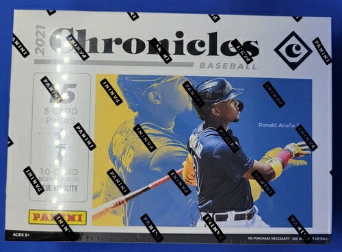 2021 パニーニ クロニクルズ ベースボール メガボックス 工場未開封 MLB ベースボール 1 直筆サイン｜トレーディングカード　ラフテル