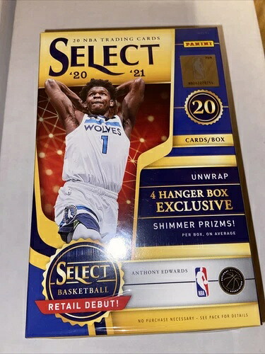 2020 - 21 パニーニ NBA セレクト バスケットボール カード ハンガーボックス 工場未開封 シマー RC｜トレーディングカード　ラフテル