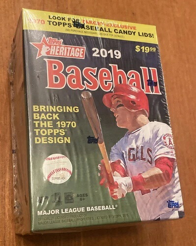 2019 Topps Heritage Baseball Blaster Box - 工場未開封｜トレーディングカード　ラフテル