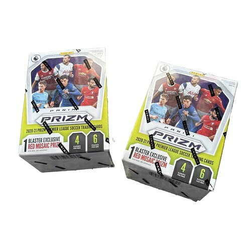 2020-21 パニーニ プリズム EPL イングリッシュ プレミアリーグ ブラスター - 新品未開封 *2個セット*|トレーディングカード ラフテル