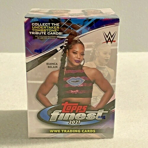 2021 Topps Finest WWE レスリング トレーディングカード ブラスターボックス 新品未開封 28枚入り|トレーディングカード ラフテル