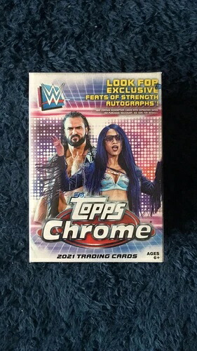 2021 Topps Chrome WWE ブラスターボックス 新品 工場未開封 レスリング|トレーディングカード ラフテル