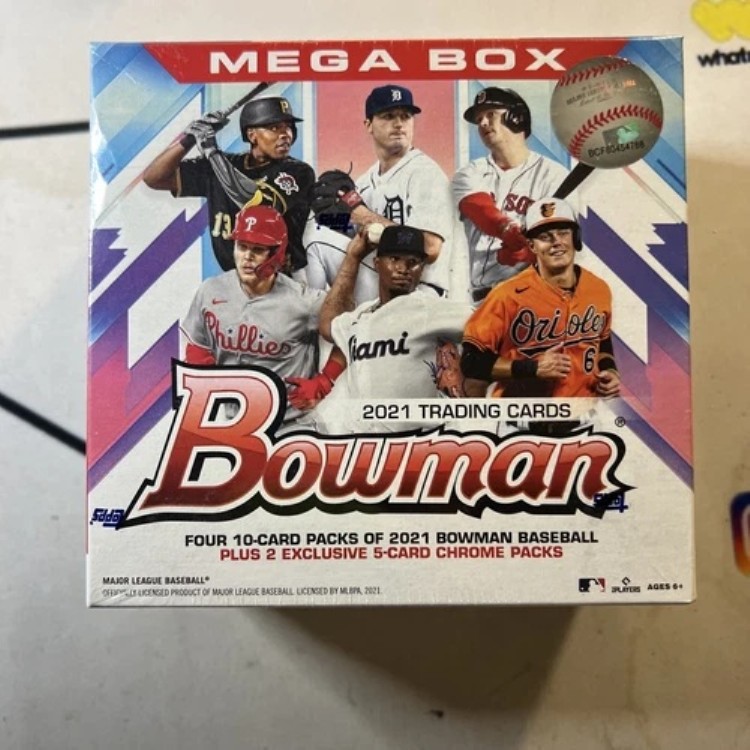2021 MLB Topps Bowman ベースボール メガボックス - 工場未開封 - 新品｜トレーディングカード　ラフテル