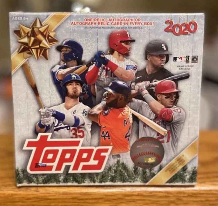 2020 Topps MLB ベースボール ホリデー ブラスターボックス 新品 工場未開封 信頼できる販売店|トレーディングカード ラフテル