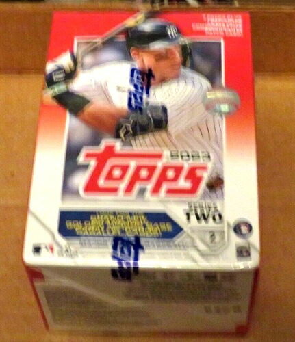 2023 Topps シリーズ2 ファクトリーシールボックス 99枚入り 限定記念パッチ|トレーディングカード ラフテル