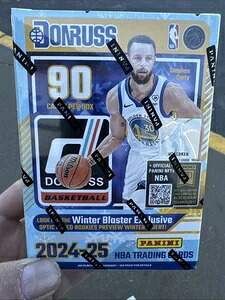 2024-25 パニーニ ドンラス バスケットボール NBA ウィンターブラスター 限定 未開封 新品|トレーディングカード ラフテル