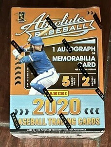 2020 Absolute Baseball Blaster 直筆サインまたは記念品カード Panini 未開封 新品|トレーディングカード ラフテル
