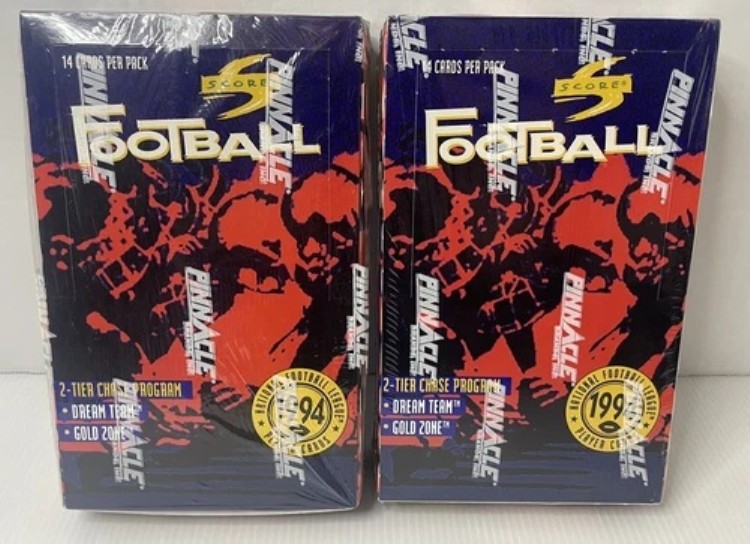 1 1994 ピナクルスコア NFL シールドボックス 2ティアチェイスプログラム ドリームチーム＆ゴールドゾーン｜トレーディングカード　ラフテル