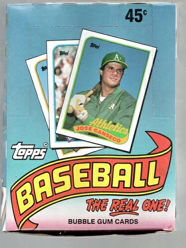 1989 Topps ワックスボックス 36パック K GRIFFEY JR ルーキーズ 未開封ケース入り｜トレーディングカード　ラフテル