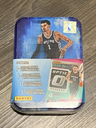 Victor Wembanyama Panini Prizm & Donruss Optic NBA 缶 新品 工場未開封|トレーディングカード ラフテル
