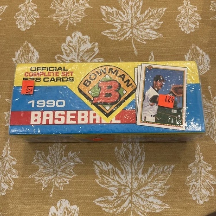 ボウマン 1990 Topps ベースボール 528 MLB カード 箱入り 新品未開封 工場直送 VTG｜トレーディングカード　ラフテル