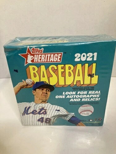 2021 Topps Heritage Mega Box MLB ベースボール トレーディングカード 138枚 新品未開封|トレーディングカード ラフテル