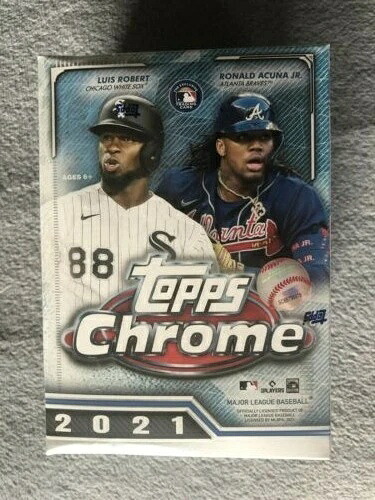 2021 Topps Chrome MLB ベースボール ブラスター ボックス - 工場未開封|トレーディングカード ラフテル