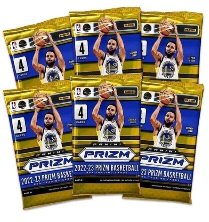 PANINI PRIZM 2022-23 NBA バスケットボール ファクトリーシール ブラスター (6パック) 箱付き|トレーディングカード ラフテル