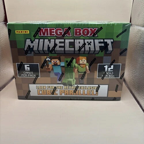 2024 Panini Minecraft トレーディングカード メガボックス - 12パック 工場未開封|トレーディングカード ラフテル