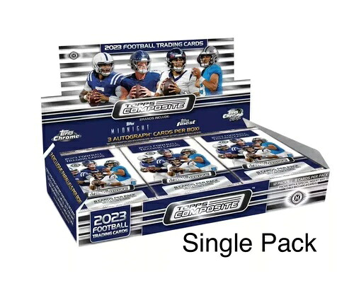 2023 Topps コンポジットフットボール シングルパック ホビーボックスより - 3オート/ボックス NFL｜トレーディングカード　ラフテル