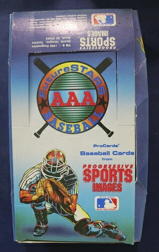 1990 AAA フューチャースターズ ベースボールボックス 47個入り 未開封パック プログレッシブスポーツイメージズ|トレーディングカード ラフテル