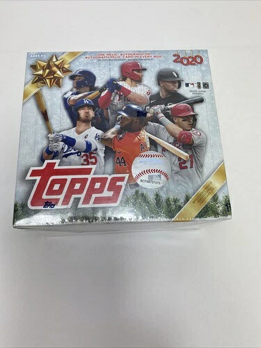 2020 MLB TOPPS ホリデー ブラスター ボックス ベースボール ファクトリー シーリング|トレーディングカード ラフテル