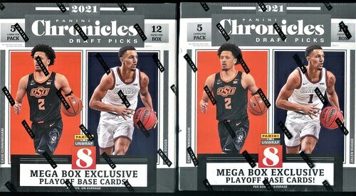 (2)-2021-22 パニーニ クロニクル バスケットボール NBA ドラフト 工場密封 (メガ) ボックス!!|トレーディングカード ラフテル