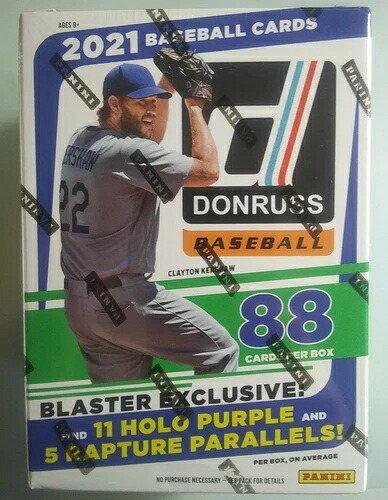 2021年 Donruss MLB ベースボール ブラスター ボックス 新品未開封。送料無料!!｜トレーディングカード　ラフテル