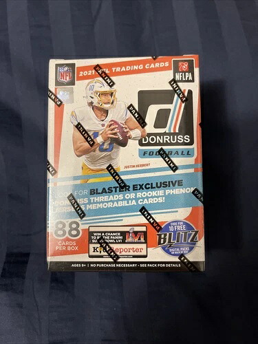 2021 Panini Donruss NFL フットボール ブラスターボックス 88枚入り 新品未開封|トレーディングカード ラフテル